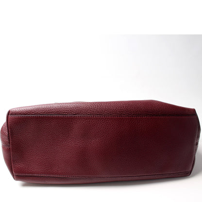 308982 Soho Leather Shoulder Medium lbcase