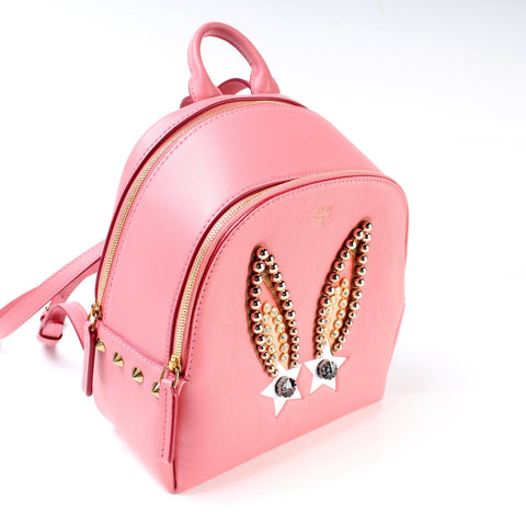 Polke Bunny Backpack Mini Calfskin