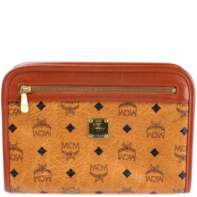 Visetos Leather Clutch Vintage