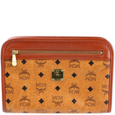 Visetos Leather Clutch Vintage