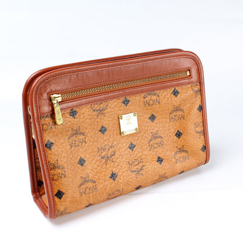 Visetos Leather Clutch Vintage