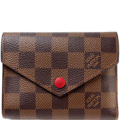 Victorine Wallet Damier Ebene