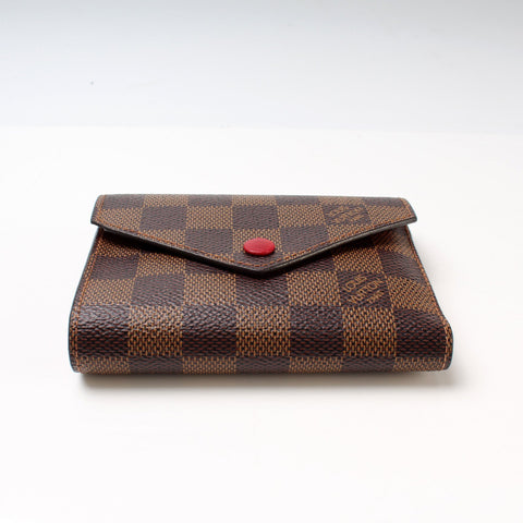 Victorine Wallet Damier Ebene