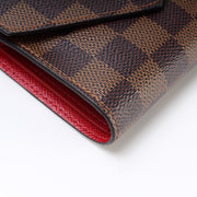 Victorine Wallet Damier Ebene