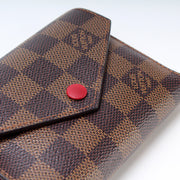 Victorine Wallet Damier Ebene