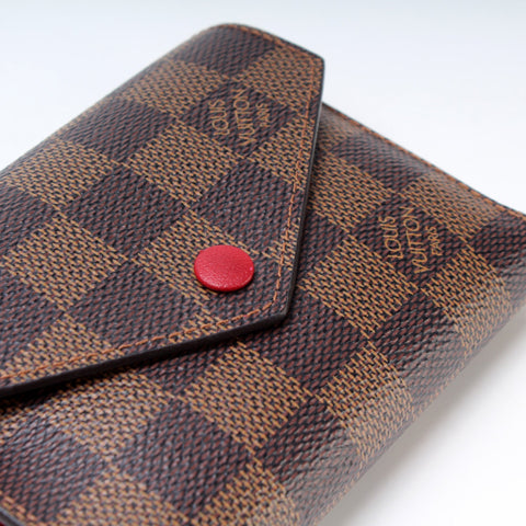 Victorine Wallet Damier Ebene