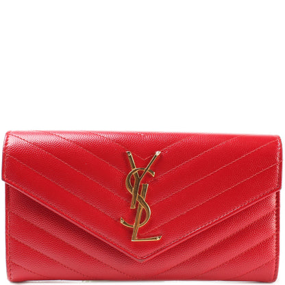 Flap Wallet Large Grain 37264