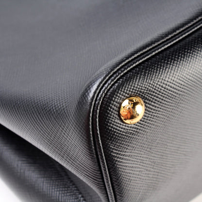 Saffiano Cuir Double Medium
