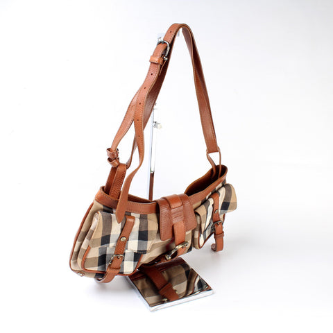 Prorsum House Check Bridle Shoulder Bag