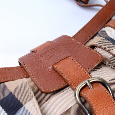 Prorsum House Check Bridle Shoulder Bag