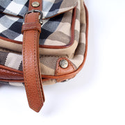Prorsum House Check Bridle Shoulder Bag