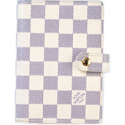 Agenda Small Ring Damier Azur