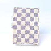 Agenda Small Ring Damier Azur