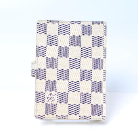 Agenda Small Ring Damier Azur