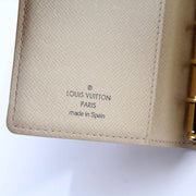 Agenda Small Ring Damier Azur