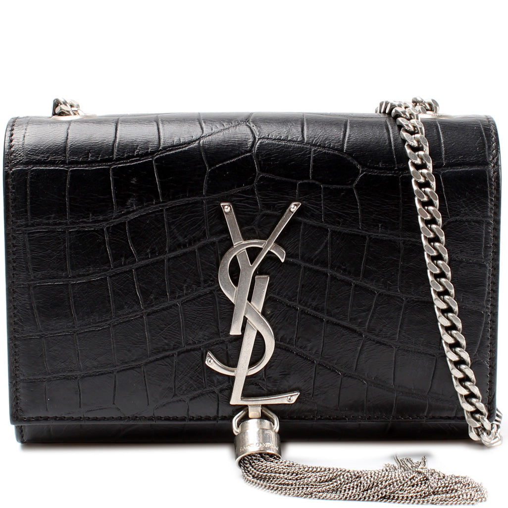 Kate Tassel Small Crocodile