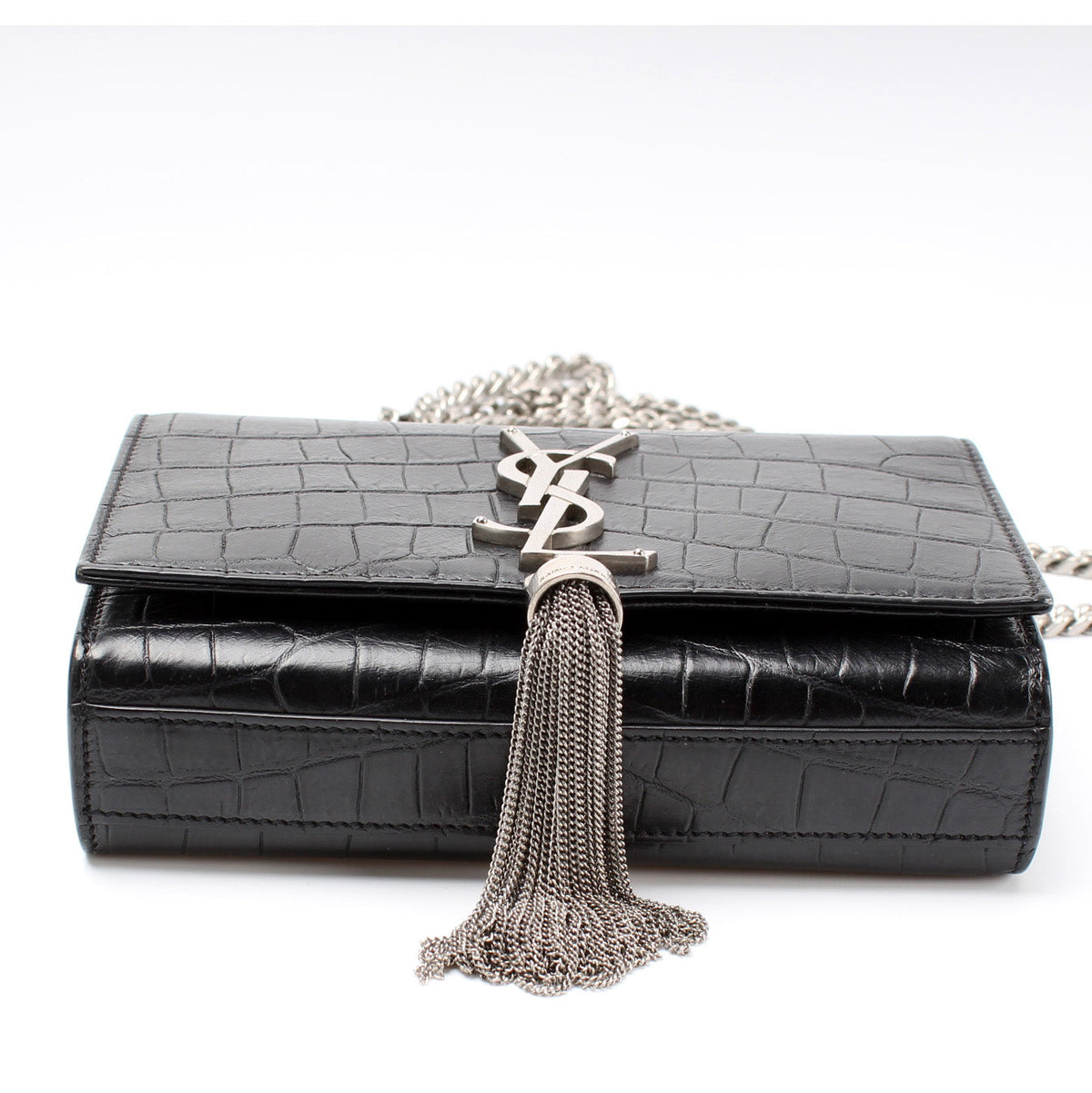 Kate Tassel Small Crocodile