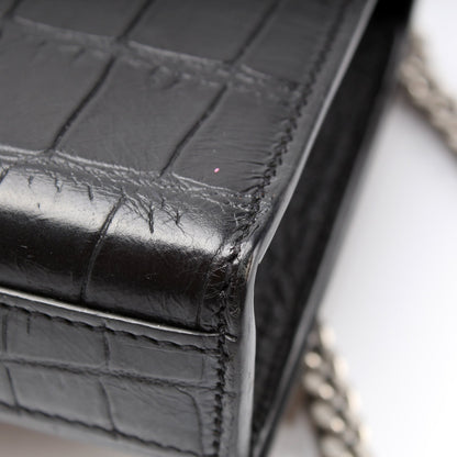 Kate Tassel Small Crocodile