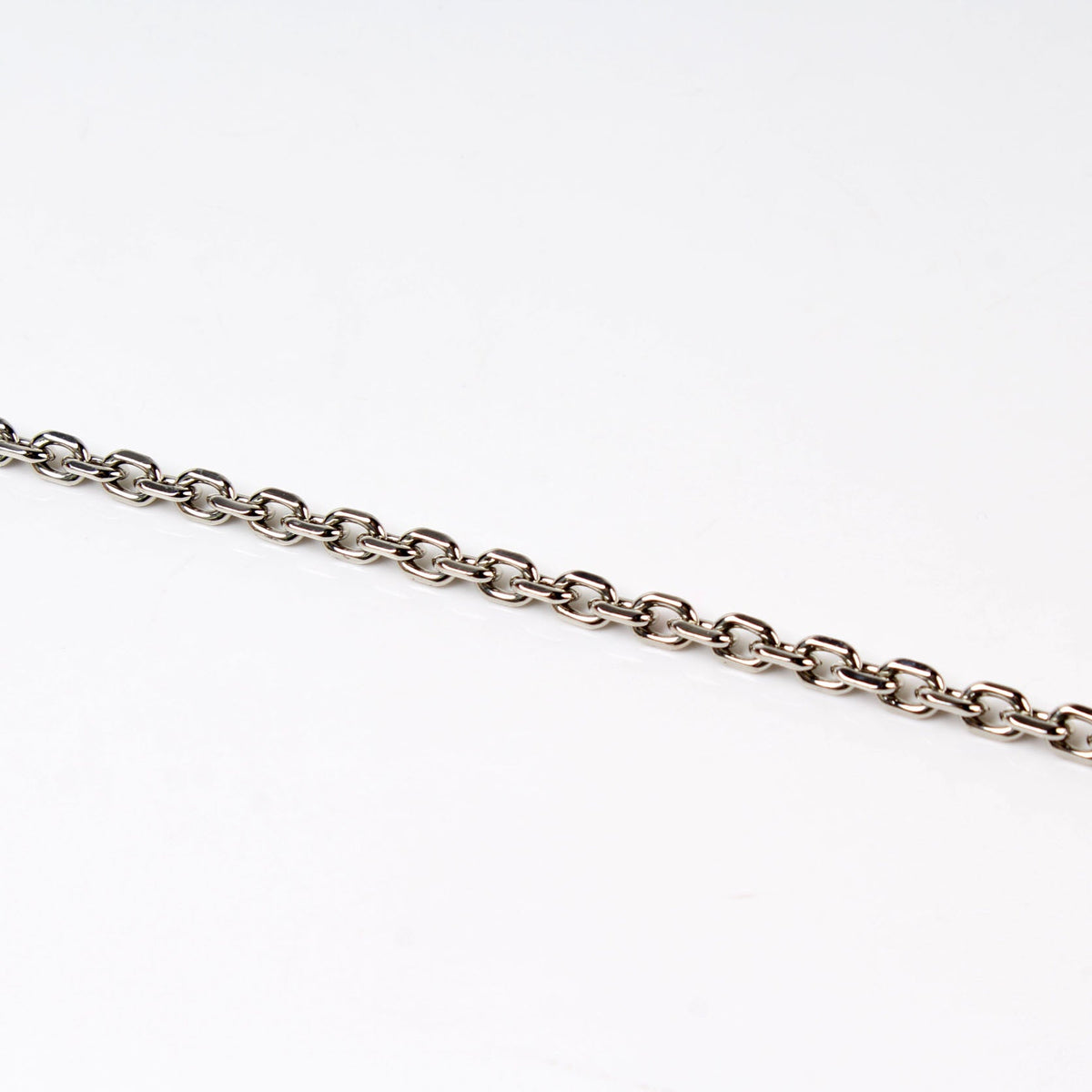 Chain Wallet Embossed Leather