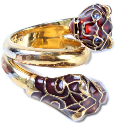 Tiger Head ring