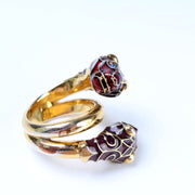 Tiger Head ring
