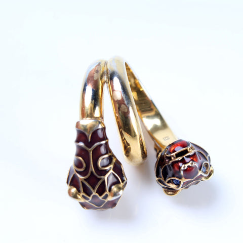 Tiger Head ring