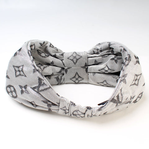 Pool Party Turban Silver