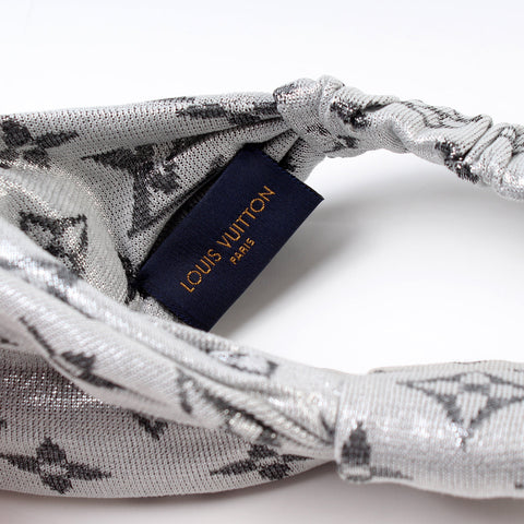 Pool Party Turban Silver