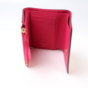 Victorine Wallet Damier Azur Christmas Giraffe