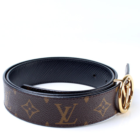 Circle LV Belt Epi/Monogram Size 80/32