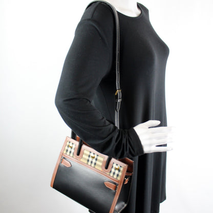 Mini Title Bag Vintage Check/Leather
