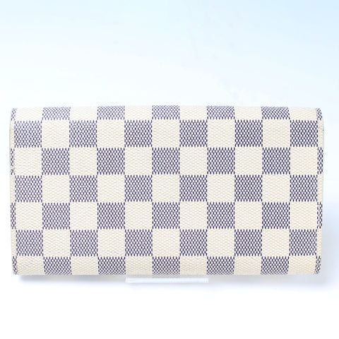 Sarah Wallet Damier Azur