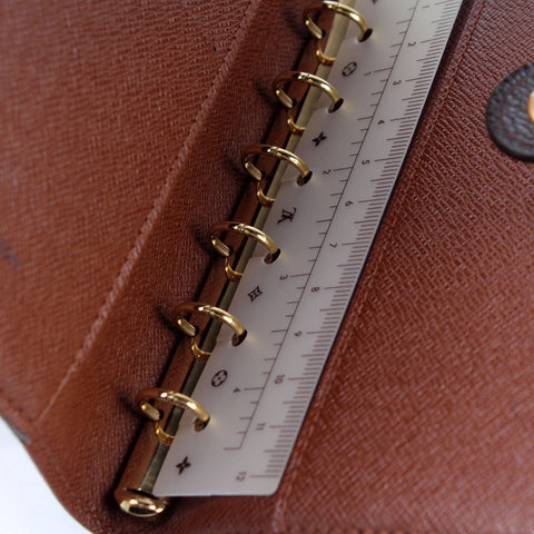 Agenda Small Ring Monogram