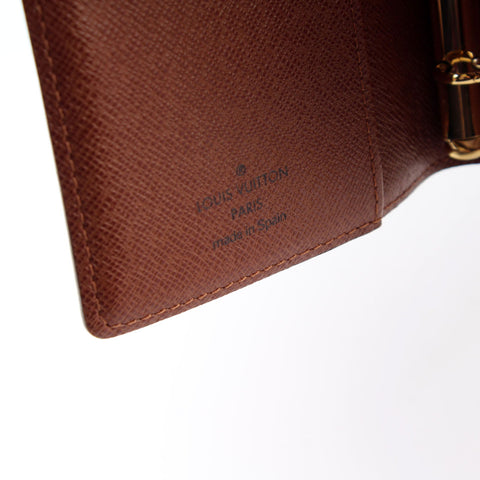 Agenda Small Ring Monogram