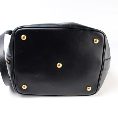 Emanuelle Leather Bucket 340329