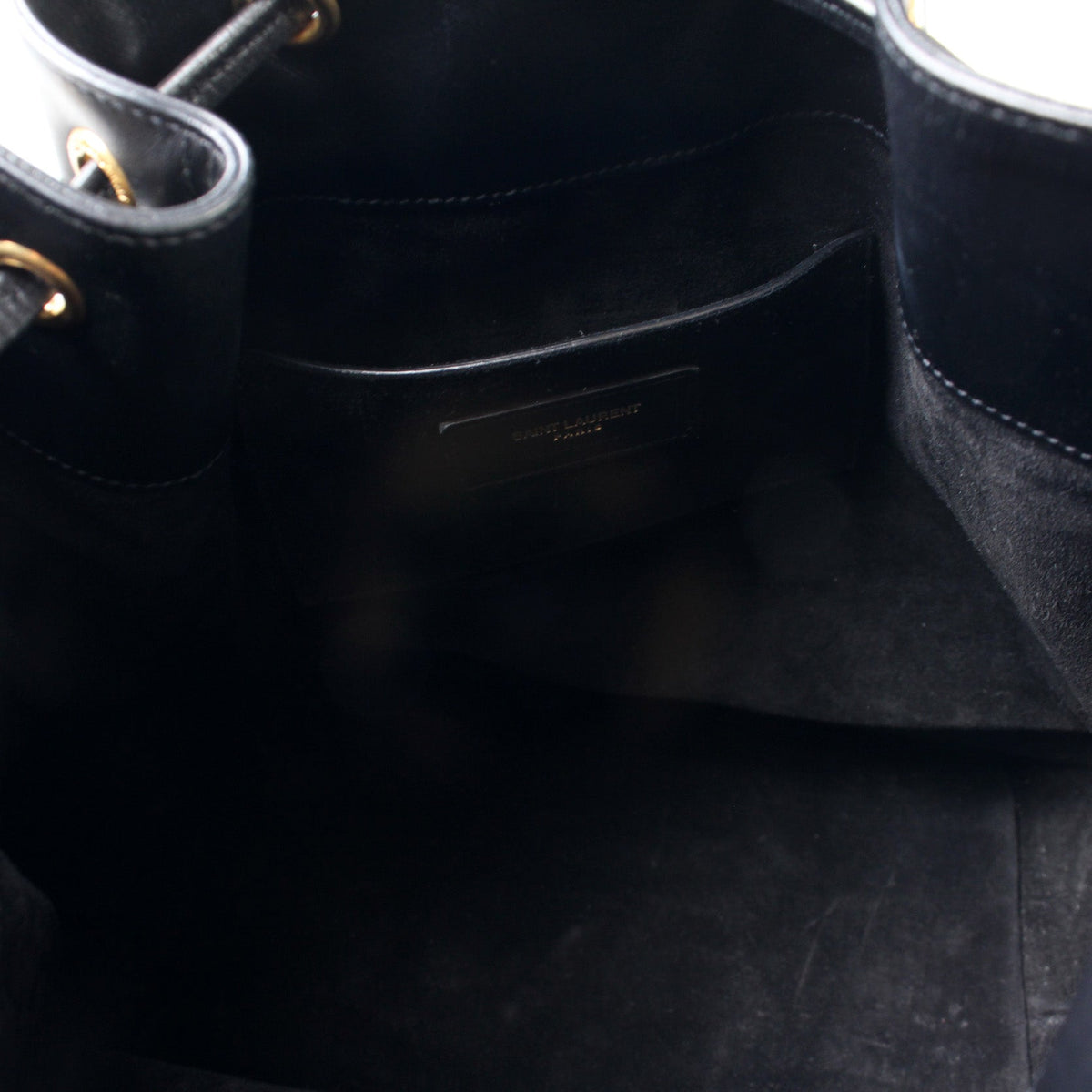 Emanuelle Leather Bucket 340329