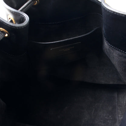 Emanuelle Leather Bucket 340329