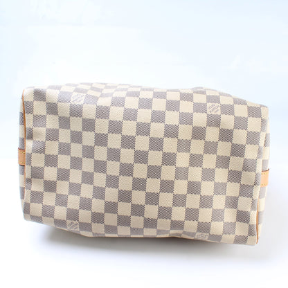Speedy 30 Damier Azur Bandouliere