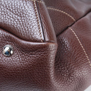 Vitello Daino Side Pocket Leather Tote