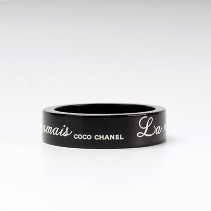 Resin Logo La Mode Se Demode Bracelet Wide