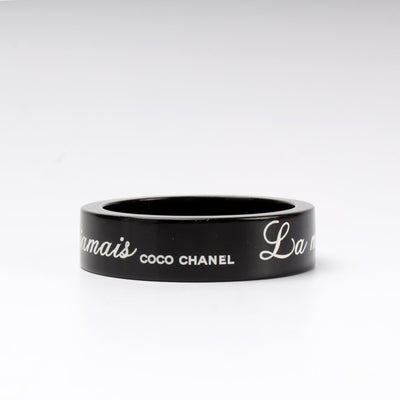 Resin Logo La Mode Se Demode Bracelet Wide