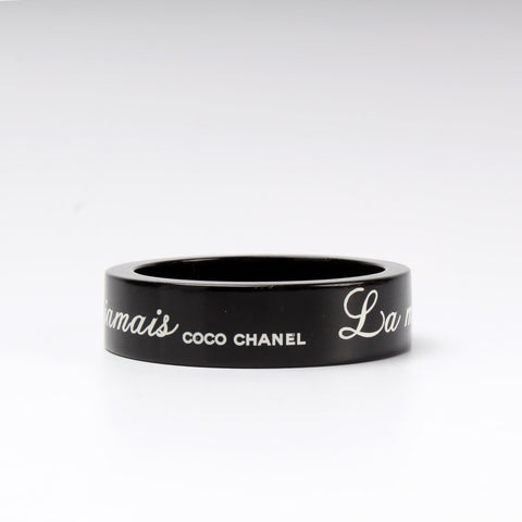 Resin Logo La Mode Se Demode Bracelet Wide
