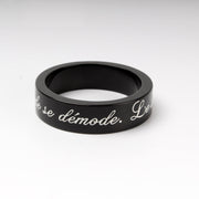 Resin Logo La Mode Se Demode Bracelet Wide