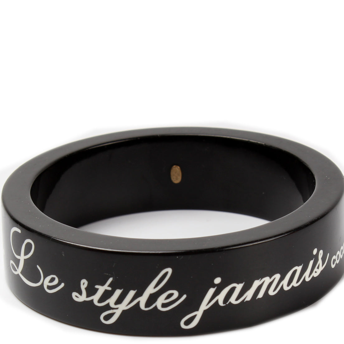 Resin Logo La Mode Se Demode Bracelet Wide