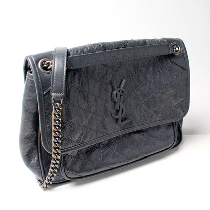 Niki Medium Crinkle Leather