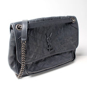 Niki Medium Crinkle Leather