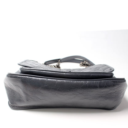 Niki Medium Crinkle Leather