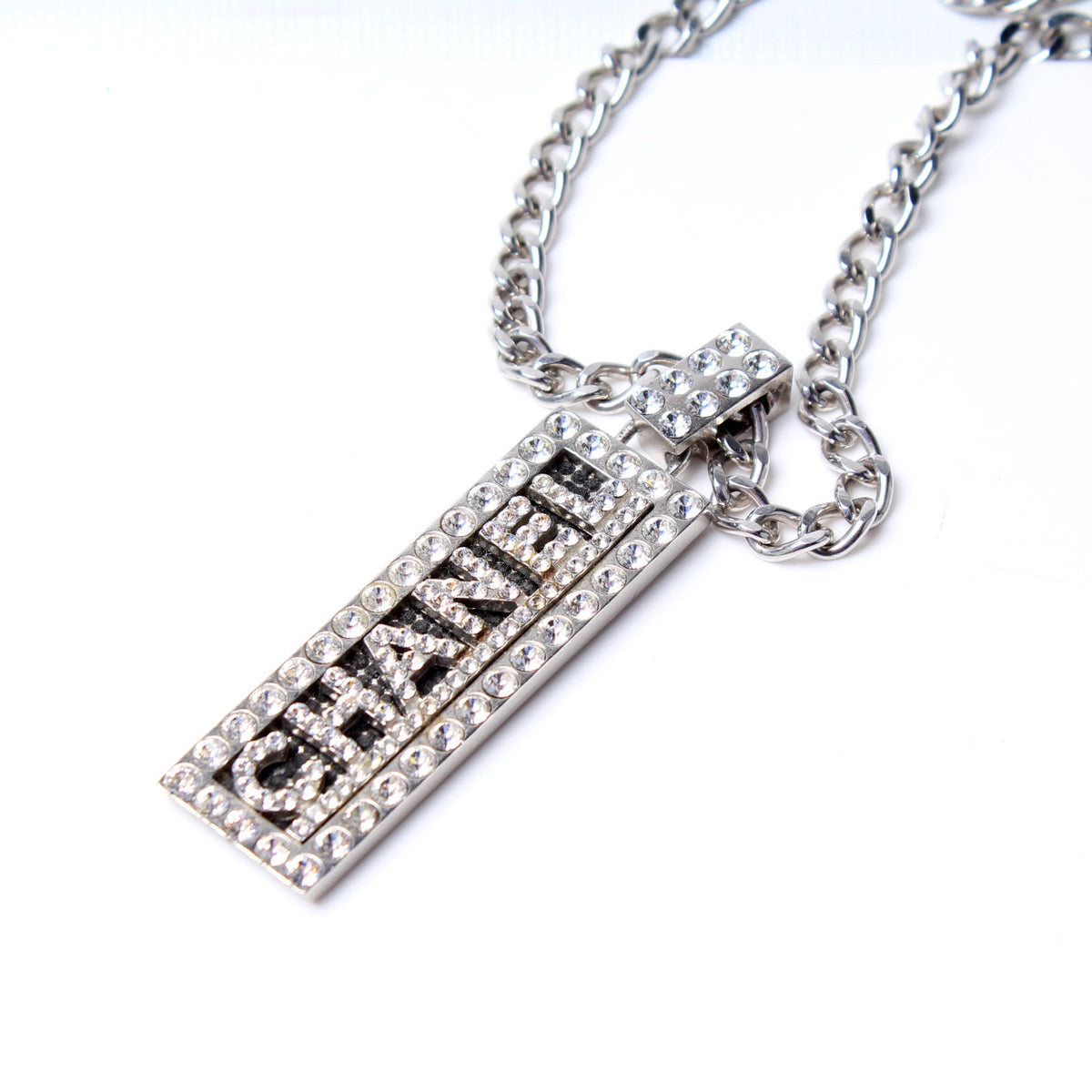 Logo Crystal Necklace