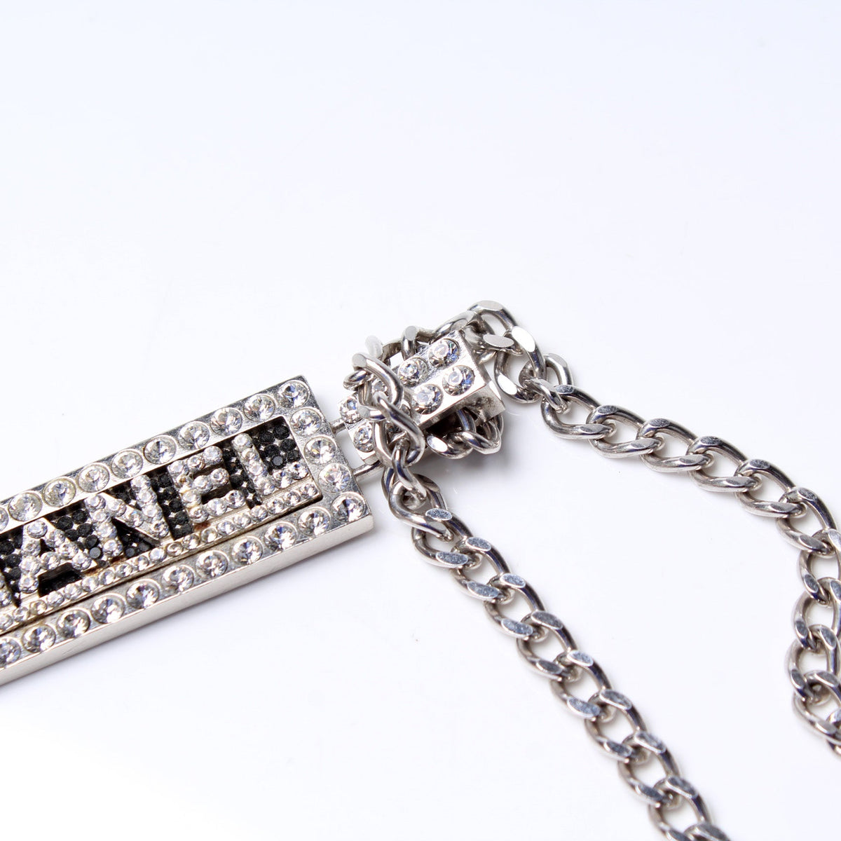 Logo Crystal Necklace