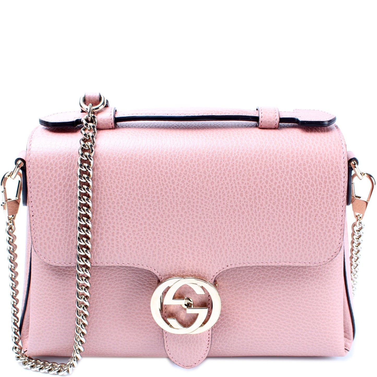 510302 Medium Interlocking GG Satchel lbcase